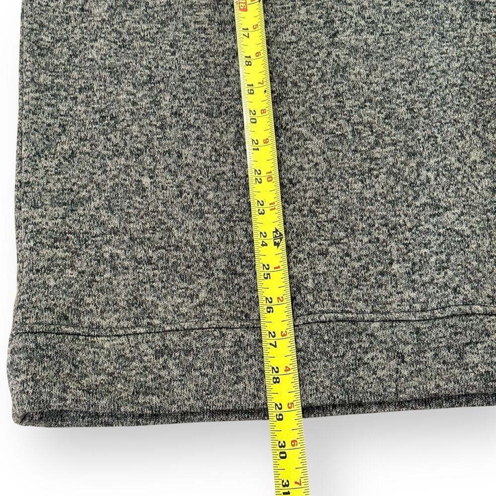 Eddie Bauer Radiator 1/4 Snap Mock Pullover Sweater Fleece Mens L Gray Heather - Picture 8 of 8